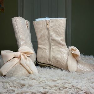 Joyfolie girls blush/pink boots